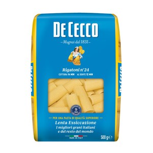 Imagen de DE CECCO Pasta Rigatoni Nº24
