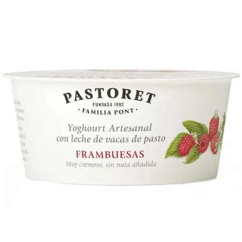 Yogur artesano griego con frutos silvestres
