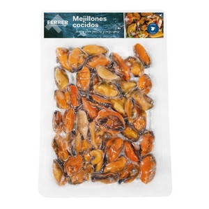 FERRER Musclos cuits sense closca 0.2 kg