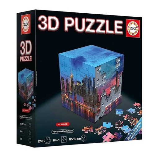 EDUCA Trencaclosques Cub 3D NY Skyline