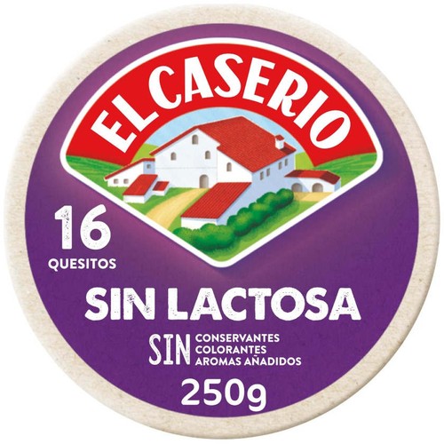 EL CASERIO Formatge fos sense lactosa a procions