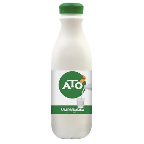 ATO Llet semidesnatada en ampolla