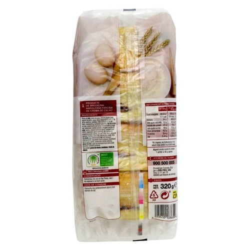 BONPREU Napolitana amb cacau