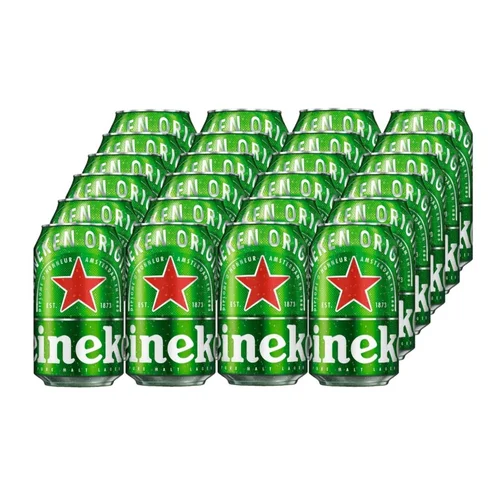 Cerveza holandesa suave en lata