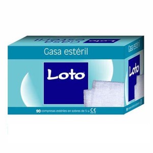Imagen de LOTO Gases estèrils de cotó 20x20 cm