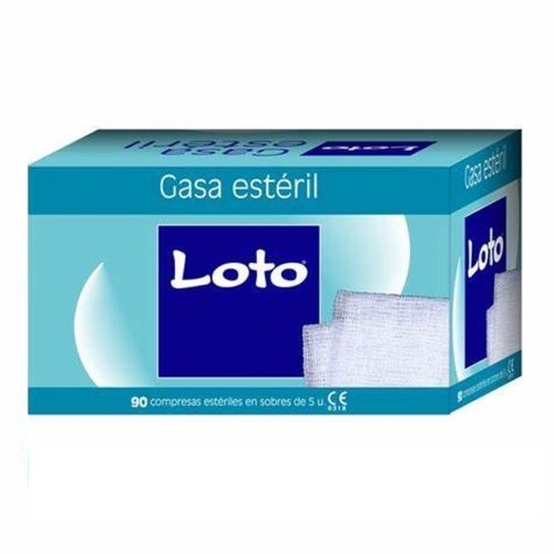 LOTO Gases estèrils de cotó 20x20 cm
