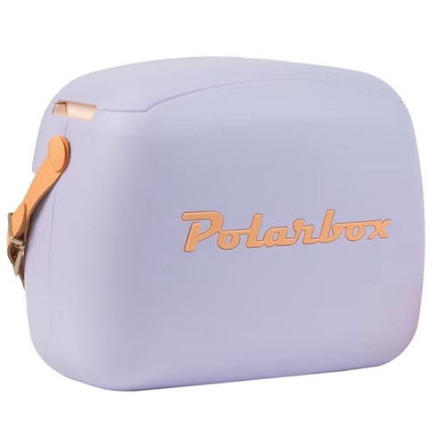 POLARBOX Nevera portàtil de color malva i taronja 6 L