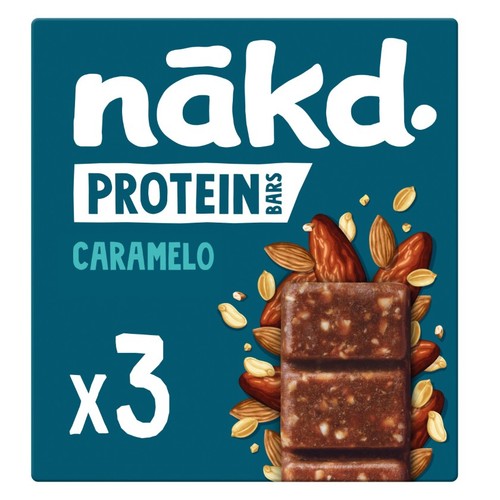 NAKD Barretes de caramel proteica