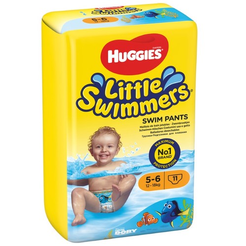 HUGGIES Bolquers banyador T5-6 (12-18 kg) Little Swimmers