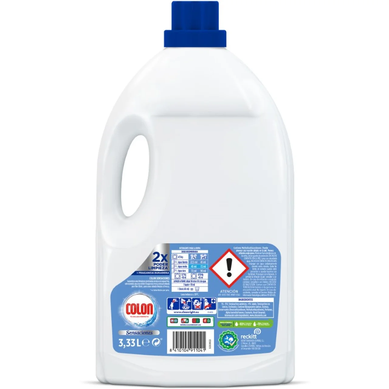 Detergente líquido Sensaciones de 74 dosis