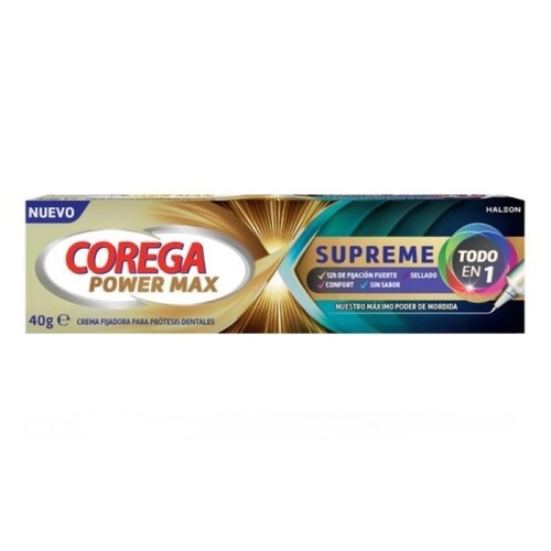COREGA Adhesiu crema Supreme Power Max
