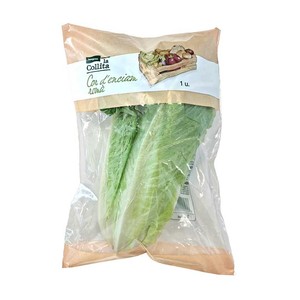 Corazón de lechuga Romana en bolsa de 1 unidad