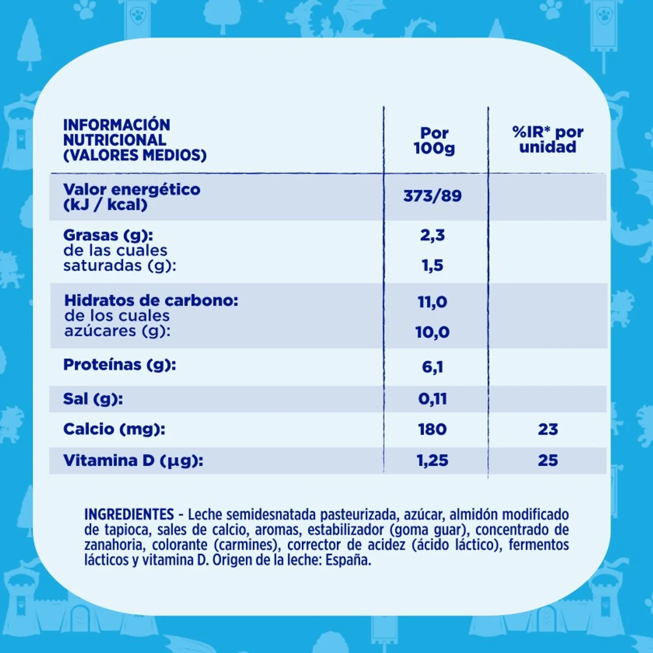 Yogur maxi de fresa