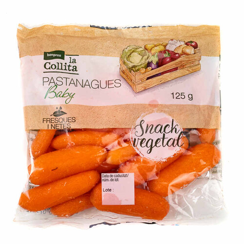 LA COLLITA Pastanaga Baby en bossa de 125 g