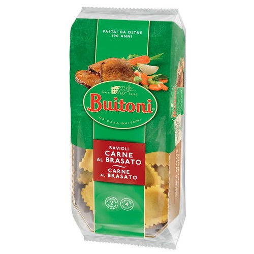 BUITONI Raviolis farcits de carn brasejada