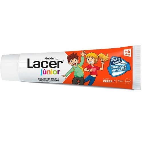 LACER JÚNIOR Gel dental Júnior gust a maduixa