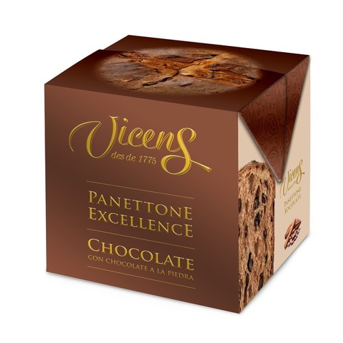 VICENS Panettone de xocolata amb canyella