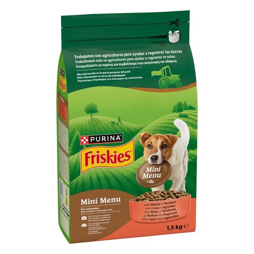 FRISKIES Menjar de bou per a gos Mini Menu