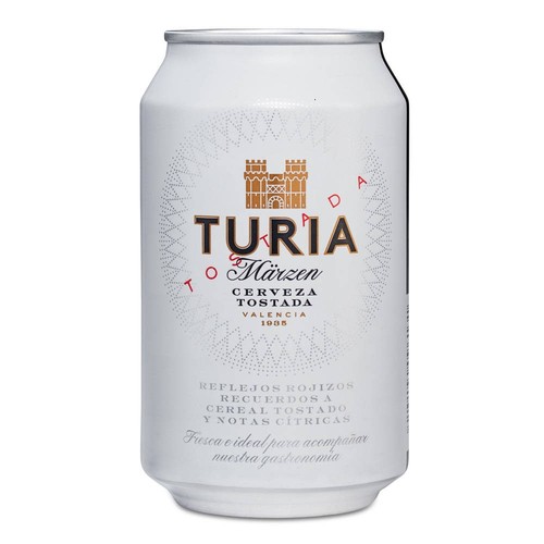 TURIA Cervesa torrada en llauna