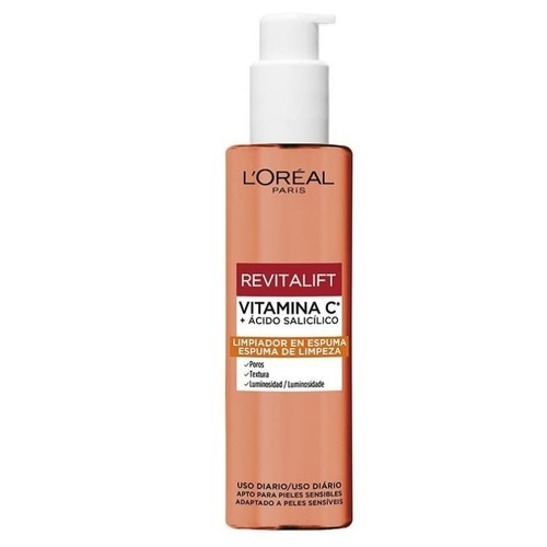 L'OREAL PARIS Gel netejador en escuma amb Vit. C Revitalift