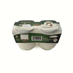 Yogur natural de cabra Km0
