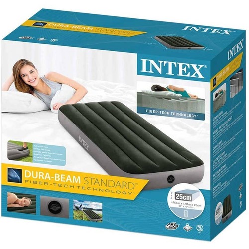 INTEX Llit inflable 76X191X25cm verd