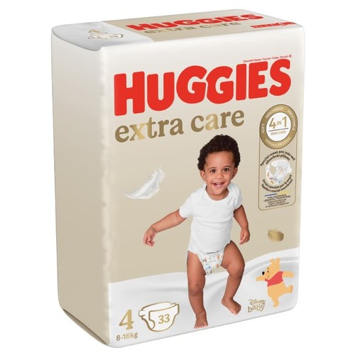 HUGGIES EXTRA CARE Bolquers talla 4 (8-16 kg)