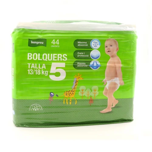 BONPREU Toallitas húmedas para bebé con aloe vera