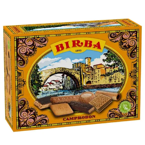 Galletas surtidas de chocolate