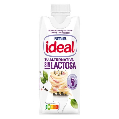 IDEAL Llet evaporada sense lactosa per cuinar