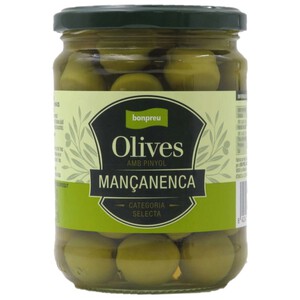 Imagen de BONPREU Olives mançanenca selecta amb pinyol