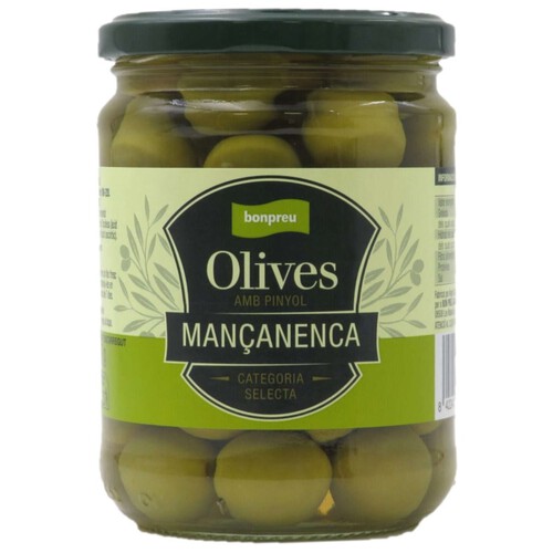 BONPREU Olives mançanenca selecta amb pinyol