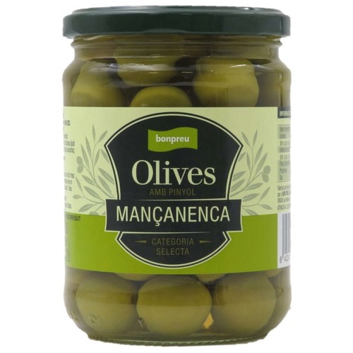 BONPREU Olives mançanenca selecta amb pinyol