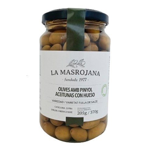 LA MASROJANA Olives amb pinyol