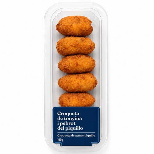  Croquetes de tonyina i pebrot del piquillo