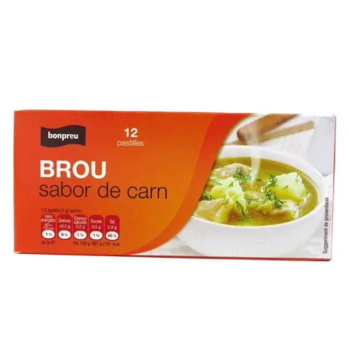 BONPREU Caldo de pollo en pastillas