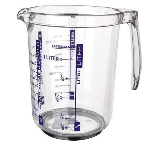 FM Gerra per mesurar de 1 litre