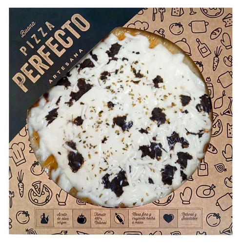 Pizza barbacoa con queso