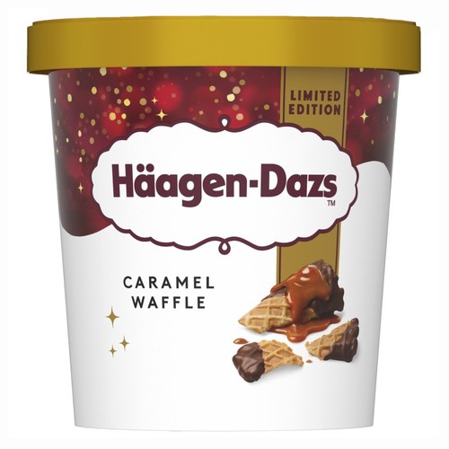 HÄAGEN-DAZS Gelat de caramel Waffle