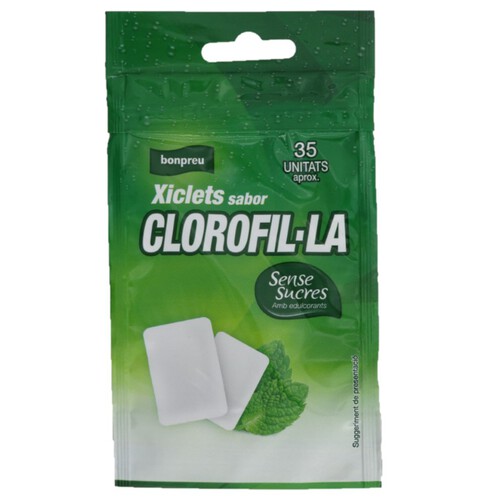 BONPREU Xiclets de clorofil·la