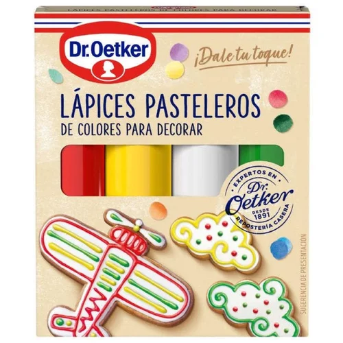 DR. OETKER Lápiz pastelero de chocolates