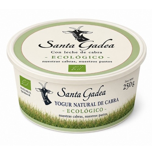 SANTA GADEA Iogurt natural de cabra ecològic