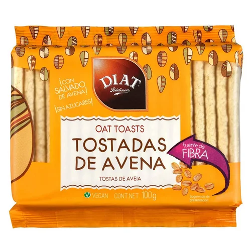 Tostadas de arroz y maíz sin gluten