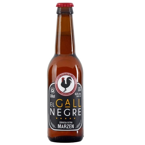 EL GALL NEGRE Cervesa artesana Märzen Km0