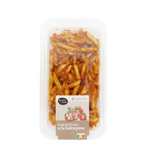 TERRA I TAST Macarrons a la bolonyesa 2 racions