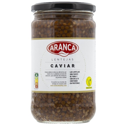ARANCA Llenties cuites caviar