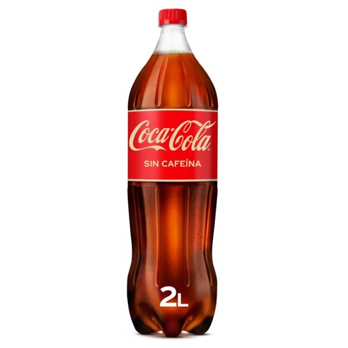 COCA-COLA Refresc de cola sense cafeïna en ampolla