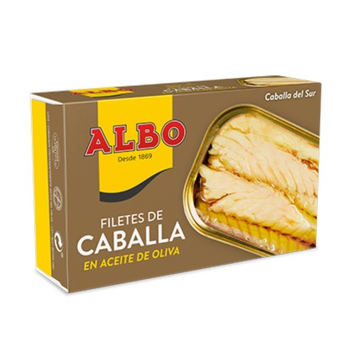 ALBO Filets de cavalla en oli d'oliva verge extra