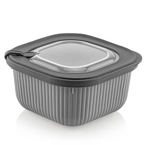  Hermètic quadrat gris 1,1l