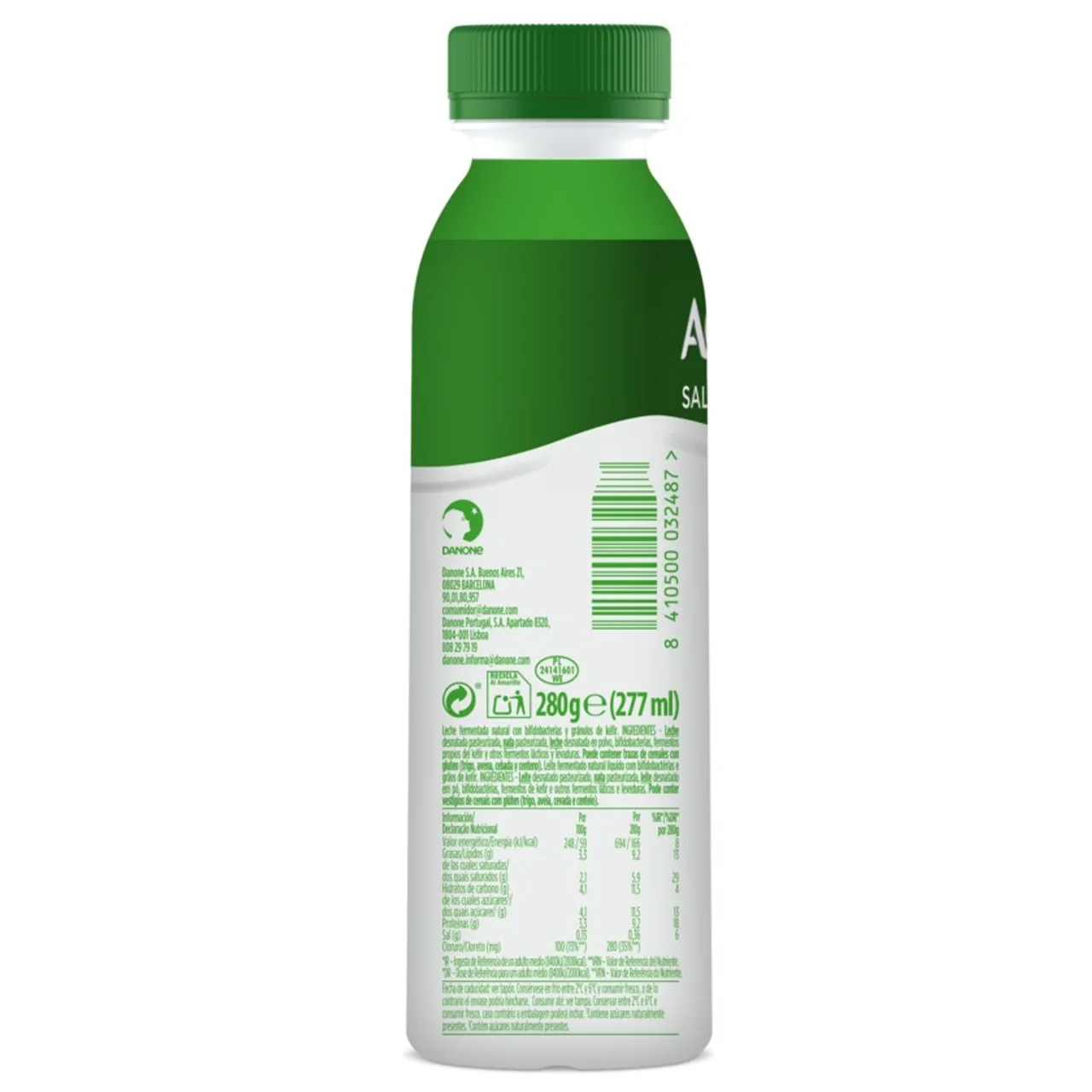 Kéfir para beber natural